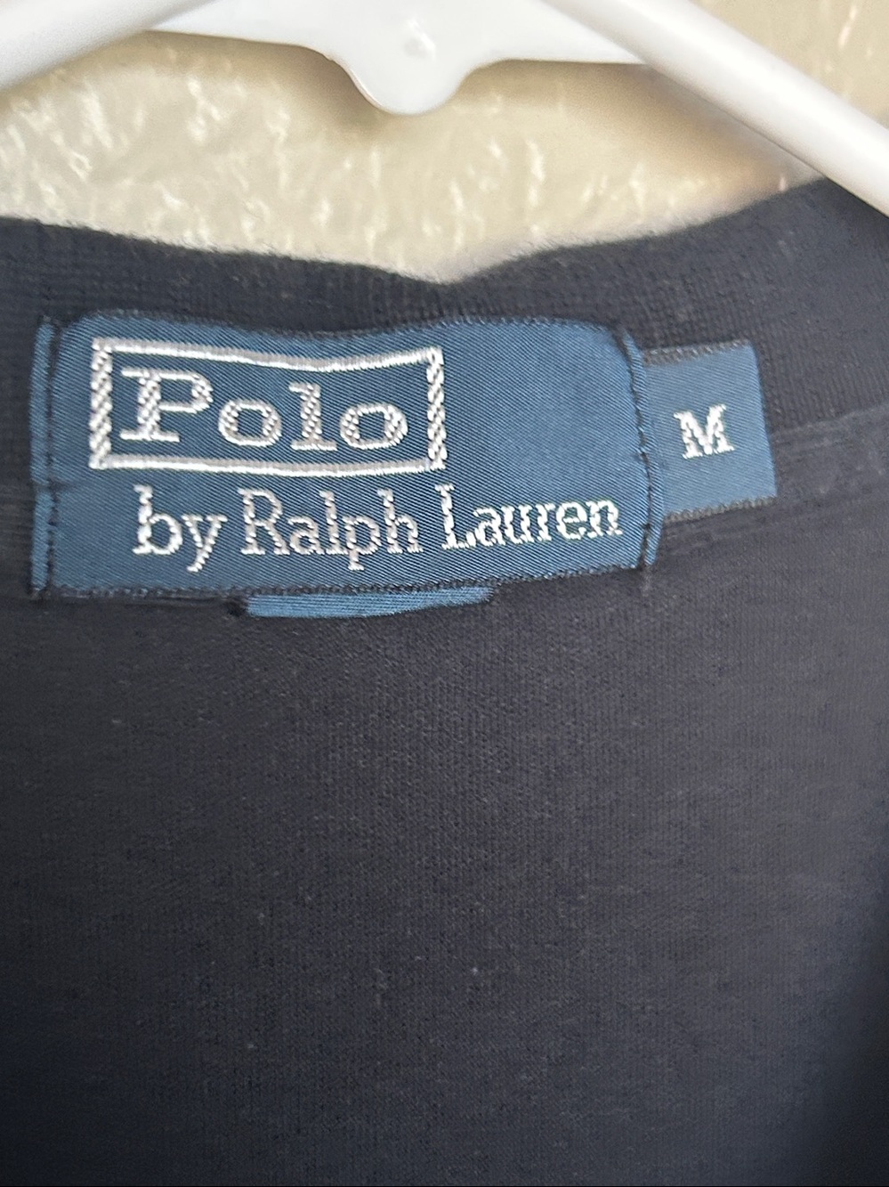 Polo by Ralph Lauren Black Polo Size Medium - Picture 2 of 5